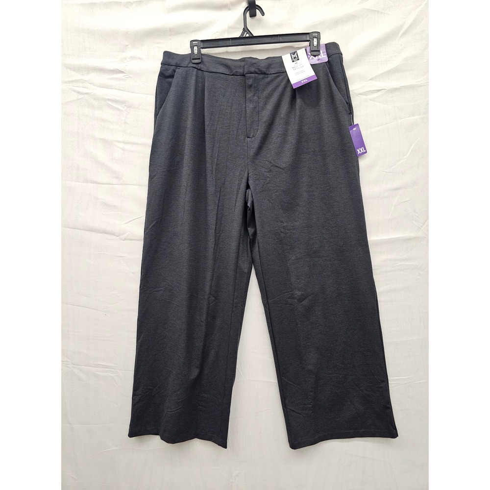 Member's Mark Womens‎ Wide Leg Trouser Pants Polyester Blend Casual Size XXL